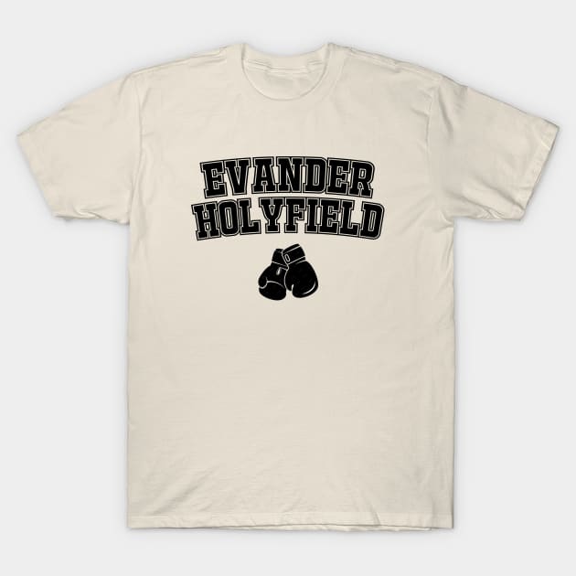 Evander Holyfield Boxing Tshirt T-Shirt by The Great Outdoors